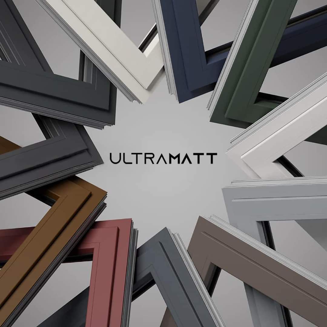 Gama de culori Ultramatt pentru profile PVC